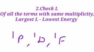 How to find out ground state or lowest energy state from given configuration l Hunds Rule [upl. by Miuqaoj]