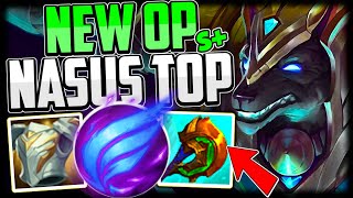 How to Play Nasus top amp CARRY for BEGINNERS S11  Best BuildRunes Season 11 League of Legends [upl. by Nirtak]