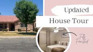 Updated House Tour  Rental Friendly Upgrades Edwards AFB Housing [upl. by Avictor942]