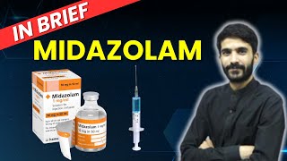 Midazolam  A shortacting HypnoticSedative Drug  Pharma By Raju Sir  Utkarsh Nursing Classes [upl. by Leonerd]