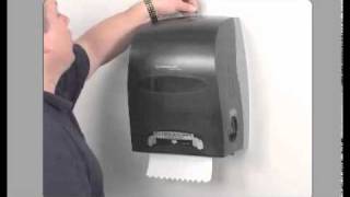 Sanitouch Manual Touchless Roll Towel Dispenser  Loading [upl. by Rehpotsirhcnhoj]