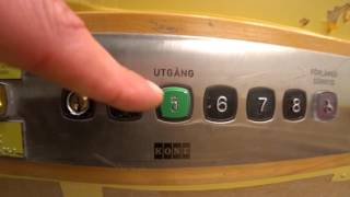 Sweden Stockholm Huddinge Sjukhus B2 KONE elevator [upl. by Oiceladni249]