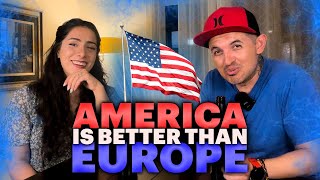 Comparing American and European Cultures Openness Friendliness and Racism [upl. by Lyndon]