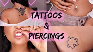 My Tattoos And Piercings 2019 [upl. by Eskill687]