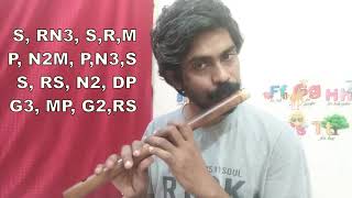 Varamanjaladiya Flute notes [upl. by Richmound]