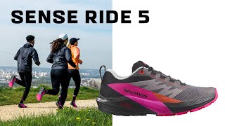 SENSE RIDE 5  Salomon Trail Running [upl. by Aratehs]