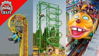 Top 10 STRANGEST Roller Coasters [upl. by Ulu]