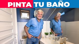 Cómo transformar tu baño de visitas con pintura [upl. by Nahtaoj]