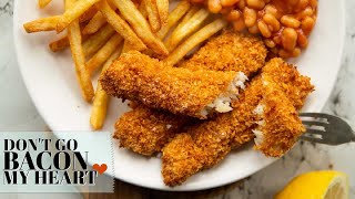 Homemade Fish Fingers [upl. by Adnyleb]