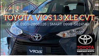 TOYOTA VIOS 13 XLE CVT  Grayish Blue Mica Metallic [upl. by Ecnatsnoc]