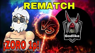 Godlike vs Zoro FF PART 2🤝🔥 NA SERVER [upl. by Elauqsap]