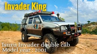 Isuzu invader double cab  2001  Offroad car review [upl. by Assillem]