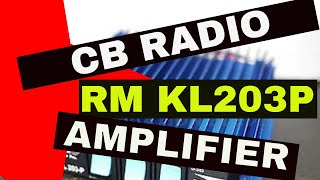 RM KL203P  CB PreAmpAmplifier [upl. by Joell]