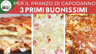 3 PRIMI PER CAPODANNO  FoodVlogger [upl. by Dlnaod47]