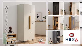 Wardrobe WB101 Assembly  Diy Wardrobe  Stylish Luxurious Wardrobe flipkartindia diyfurniture [upl. by Trebmal736]