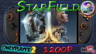 OnexPlayer 2 Starfield 25W TDP 1200P Calidad baja media alta y muy alta [upl. by Hadrian]