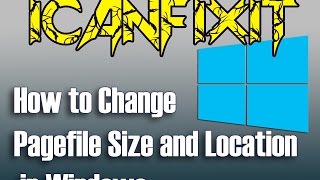 How to Change Pagefile Size and Location in Windows 10 [upl. by Slohcin700]