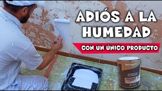 Cómo REPARAR UNA PARED CON HUMEDAD con un ÚNICO PRODUCTO [upl. by Ardnoek510]