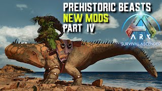 Prehistoric Beasts Part IV New Mods Spawn Commands Ark Ascended [upl. by Maurilla]