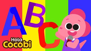 Canción de ABC  Aprender El Alfabeto en Ingles  Nursery Rhymes  Hola Cocobi [upl. by Yenatirb]