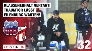 Klassenerhalt vertagt Traumtor lässt FCE warten Eilenburg  Meuselwitz  Regionalliga Nordost [upl. by Adnam]