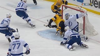 Phil Kessel scores from below the goal line [upl. by Gilemette117]