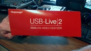 Hauppauge USBLive 2 Video Digitizer  Works Great [upl. by Smitty]