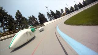 2014 Northbrook IL Velodrome 100 Lap Streamliner Race [upl. by Ayekahs]