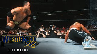 FULL MATCH — The Rock vs Hollywood Hulk Hogan WrestleMania X8 [upl. by Eillod282]