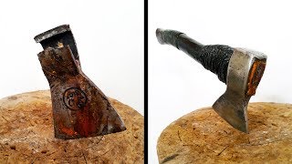 Old Broken Axe Restoration [upl. by Carlick]