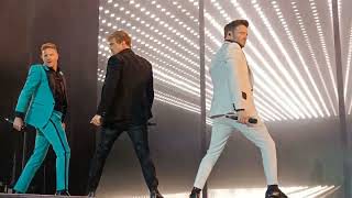 Westlife  Beyonce walk  World Of Our Own  Wild Dreams Tour 2023  Jelling Denmark Without Mark [upl. by Ahseinod]