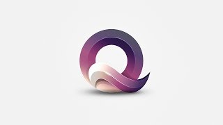 Letter Q Logo Design in Affinity Designer [upl. by Neraa196]