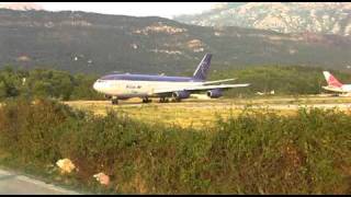 Extremely low start of IL86 Kras Air in Tivat [upl. by Emmit221]