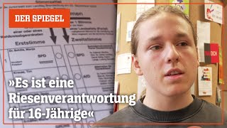 Probewahl in Potsdam Wenn Schülerinnen und Schüler wählen  DER SPIEGEL [upl. by Suivatnom758]