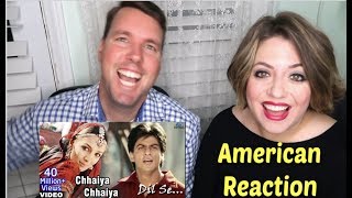 CHAIYA CHAIYA  Dil Se  SRK  AMERICAN REACTION [upl. by Nivlem442]