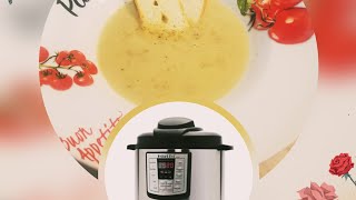 Explication lautocuiseur instant pot Recette crème brocoliشرح لبرنامج انستن بوت و كريم البروكولي [upl. by Ancelin]