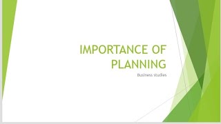 PLANNINGPART2MEANINGIMPORTANCELIMITATIONSPLANNINGPROCESSBSTMANAGEMENT CLASS 11CLASS 12 [upl. by Fanechka]