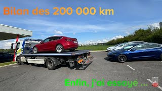 Bilan des 200 000 km en Tesla Model 3  Spoiler alert  ça fini mal 🥵 [upl. by Ititrefen858]