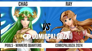 Comicpalooza 2024  Pools WQF  Chag Palutena VS Ray Zelda  Smash Ultimate SSBU [upl. by Aisha]