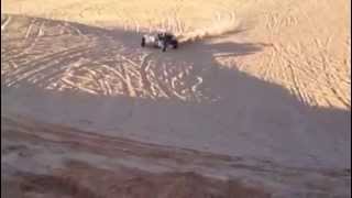 Sandrail Crash The Beast at the Dunes [upl. by Bostow680]