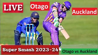 🔴 Live AUK vs OTG live match  Super Smash live match  Otago vs Auckland live match  AUK vs OTG [upl. by Dilahk]