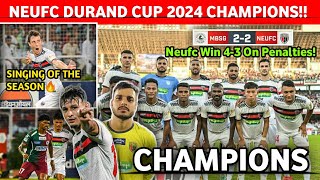 Northeast United Fc Created History 🤩 Neufc Durand Cup 2024 Champions 🔥 Neufc vs Mbsg Highlights [upl. by Nae]