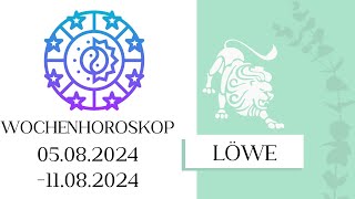 ♌ Wochenhoroskop  Löwe  0508110824  KW 322024 [upl. by Nrubua]