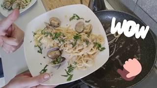 Linguine e vongole al profumo di zenzero e limone [upl. by Eentruoc]