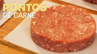 🍔 Tipos de Hambúrguer e Pontos de Carne  Sanduba Insano 🍔 [upl. by Ahsinnor]