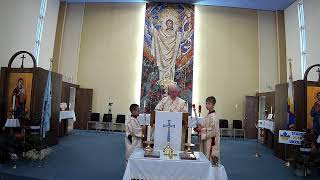 August 4 Sunday Divine Liturgy For All Parishioners Celebrating with Metropolitan Lawrence [upl. by Ebeohp12]