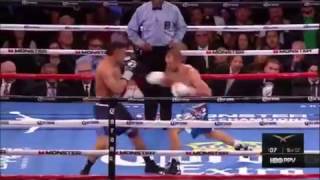 Kovalev drops Andre Ward and Andre Ward sends Kovalev through the ropes Highlights [upl. by Margarita]