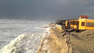 Tempête Biscarrosse 3 mars 2014 [upl. by Cathe]