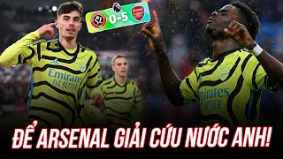 ĐÚNG LÀ KHÔNG THỂ TRÔNG MONG GÌ VÀO SỰ KÉM CỎI CỦA MAN UTD PHẢI ĐỂ ARSENAL GIẢI CỨU NƯỚC ANH [upl. by Alanah998]