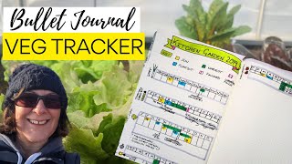 I created a Bullet Journal Tracker for my Vegetable Garden [upl. by Iznik]